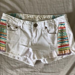 Vanilla Star White Shorts